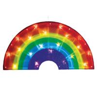 Premier Decorations Limited Premier - 45Cm Rainbow Shape Light, Battery Operated