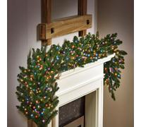 Premier Decorations Limited Premier Rainbow Christmas Garland Lights Treebrights 240 Led 6M String Lights