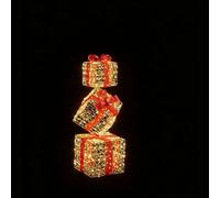 Premier Decorations Limited Warm White Led Golden Elegance Present Silhouette (H) 960mm
