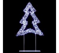 Premier Decorations Limited White Table Top Tree Led - (H)450mm
