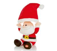 Premier Decorations LTD Premier Decorations P Boo Singing Santa, Battery Operated, 30Cm