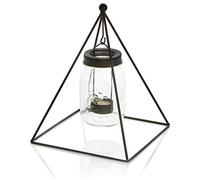 Premier Decorations Metal Pyramid Hanging Tea Light Holder