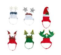 Premier Decorations Novelty Pet Christmas Headband 1pc - Assorted Designs Premier Decorations Multicolor One Size