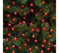 Premier Decorations Pearl Berry Multi-Action Lights 50 LED - Red
