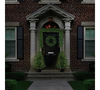 Premier Decorations Pre-Lit Christmas Door Set