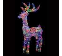 Premier Decorations Pre lit Christmas Reindeer Decoration