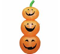 Premier Decorations Prelit Halloween Inflatable Pumpkin Tower Decoration