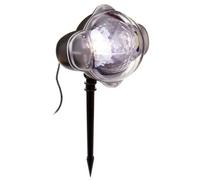 Premier Snowfall Christmas LED Projector Light with White LEDs, Indoor and Outdoor Use, Projects Falling Snow Effect onto Any Surface (LV183081)
