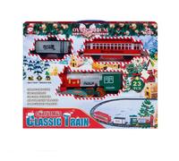 Premier Decorations Premier - 23 Piece Battery Operated Lit Musical Christmas Tree Train Set