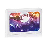 Premier Decorations Premier Christmas Eve Light Up Diorama Scene 16 X 11 Cm