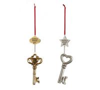 Premier Decorations Santa's Magic Key Hanging Decoration 1pc Assorted Designs in Metallics Premier Decorations Metallics