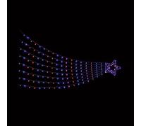Premier Decorations Shooting Star Christmas Lights 3m Rainbow Premier Decorations Multicolor