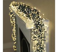 Premier Decorations Warm White LED Christmas Tree Lights