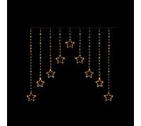 Premier Decorations Warm White Star Christmas Window Lights