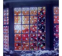 Premier Decorations White 360 Net Christmas Window Lights