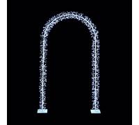 Premier Decorations White Arch Christmas Decoration