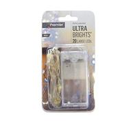 Premier Decorations Indoor Pin Wire 20 LED White LB191279W