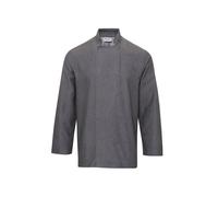 (2XL, Grey Denim) Premier Unisex Denim Chefs Jacket (Pack of 2)