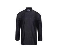 Premier Denim chef's jacket - Unisex, 60% Cotton 40% Polyester, Oeko-Tex