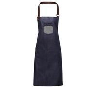 Premier Division Bibbed Apron in Indigo Premier Indigo