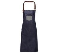 Premier Division Bibbed Apron Indigo Denim (One Size)