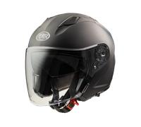Premier Dokker U9 Matt Black Open Face Jet Motorcycle Crash Helmet
