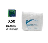Premier Dressing Pad Non Sterile 10cm x20cm Pack of 50 Ref: PM1160