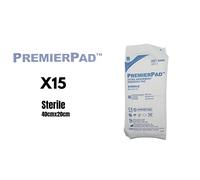 Premier Dressing Pad Sterile 40cm x 20cm Pack of 15 - Ref: PM2008N