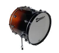 Premier Drums Genista Series 43284DWFD 1-Piece Birch 24x18 Inches Bass Drum, Drum Set (Dark Walnut Fade Lacquer)