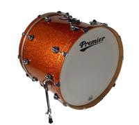 Premier Drums Genista Series 43284OSXD 1-Piece Birch 24x18 Inches Bass Drum, Drum Set (Burnt Orange Lacquer)