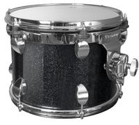 Premier Drums Series Elite 2833SPLBSX 1-Piece Maple 13x8 Inches Short Standard Tom, Drum Set (Black Sparkle)