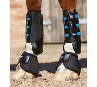 Premier Equine Air Cooled Original Eventing Boots Black - Black / Hind / M