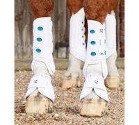 Premier Equine Air Cooled Original Eventing Boots White Hind - White / Hind / M