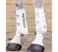 Premier Equine Air Velox Single Locking Brushing Boots - White