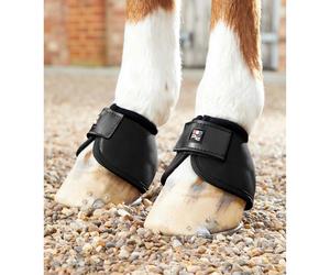 Premier Equine Ballistic No-Turn Over Reach Boots Black - Small