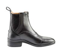 Premier Equine Balmoral Paddock Boot - Adults Unisex Horse Riding Boots - Black - Size: UK 8