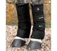 Premier Equine Bamboo Lite Compression Wraps Black - Black / 16