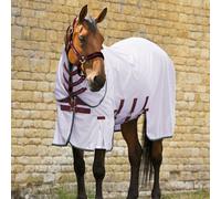 Premier Equine Bug Buster Fly Rug With Detachable Neck and Belly Flap - Horse Blanket - Purple - Size: 6ft 3inch