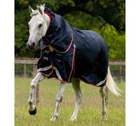Premier Equine Buster 50g Turnout Rug with Snug-Fit Neck Cover Navy - Navy / 5'0