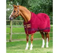 Premier Equine Buster Fleece Cooler - Continental - Horse Blanket - Burgundy - Size: 7ft