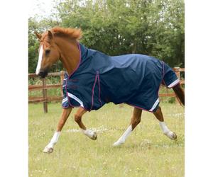Premier Equine Buster Hardy 0g Half Neck Turnout Rug Navy - Navy / 5'0