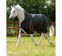 Premier Equine Buster Hardy 100g Half Neck Turnout Rug Black - Black / 5'0