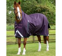Premier Equine Buster Hardy 100g Half Neck Turnout Rug Purple - Purple / 5'0