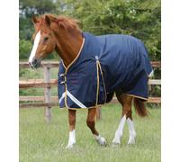 Premier Equine Buster Original 50g Standard Neck Turnout Rug - Outdoor Lightweight Horse Blanket - Navy - Size: 6ft 9inch