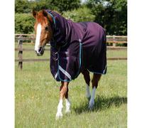Premier Equine Buster Storm 100g Combo Turnout Rug with Snug-Fit Neck Purple - Purple / 5'0