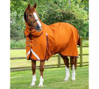Premier Equine Buster Storm 200g Combo Turnout Rug with Classic Neck Burnt Orange - Burnt Orange / 5'0