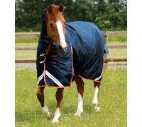 Premier Equine Buster Storm 200g Combo Turnout Rug with Snug-Fit Neck - Navy - Size: 6ft