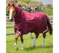 Premier Equine Buster Storm 90g Combo Turnout Rug with Classic Neck Burgundy - Burgundy / 7'0