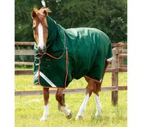 Premier Equine Buster Zero Turnout Rug with Classic Neck Cover Green - Green / 5'0