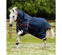 Premier Equine Buster Zero Turnout Rug with Classic Neck Cover - Navy Blue 6ft0